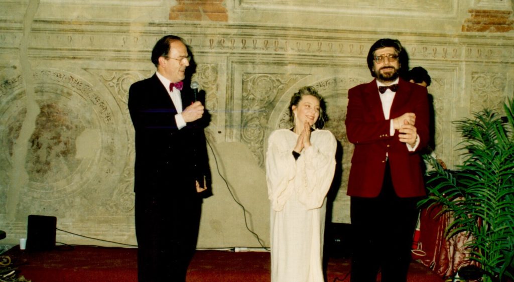 1991 Sala Riario - Briciole d'amore - Con l'attore e poeta Angelo Blasetti